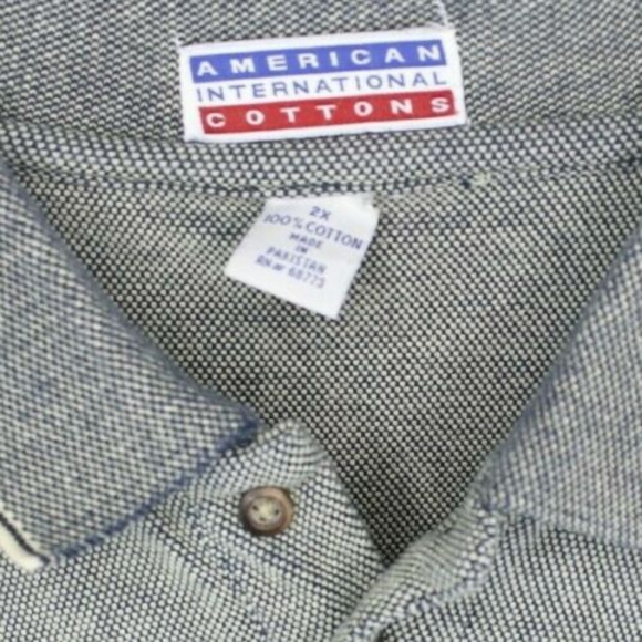 American International Short Sleeve Polo Shirt XXL - Picture 2 of 4